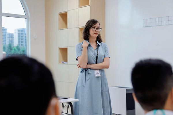 开学第一天,南通惠立学校